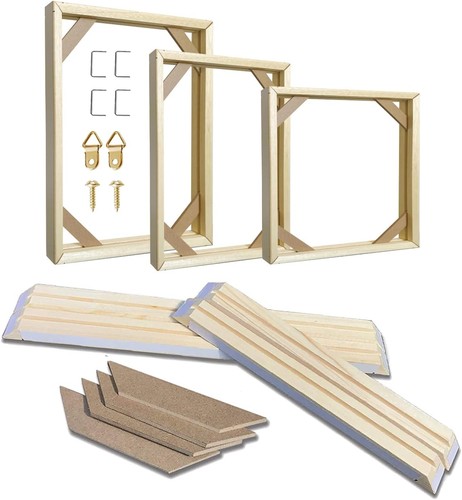 Diy wood stretcher bars for - diy,