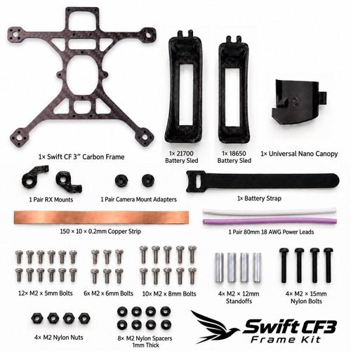 Swift 3in frame kit - 3in,